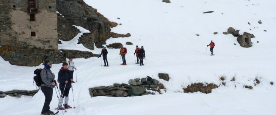 5 uscita racchette al Rifugio Dondena - foto di Giuseppe Rovera